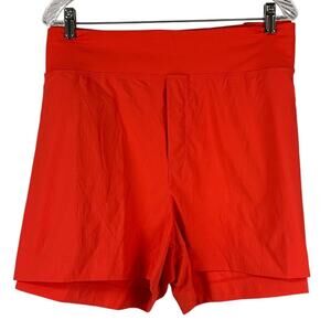 Athleta Trekkie North Shorts Red Women's Size 24 in New With Tags Condition